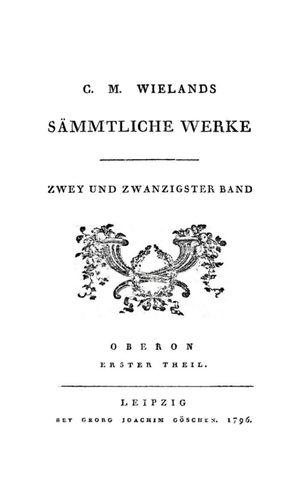 Oberon, Theil 1 [Gesang 1â€“6] 1st Edition â€“ PDF/EPUB Version Downloadable